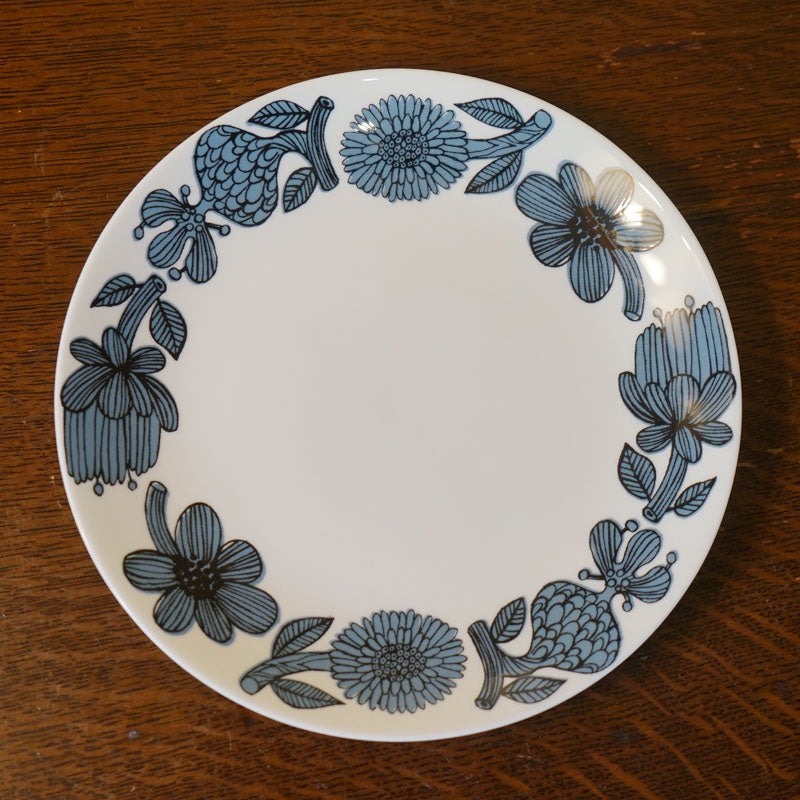 グスタフスベリ Gustavsberg ブルーアスター BLUE ASTER プレート 22cm