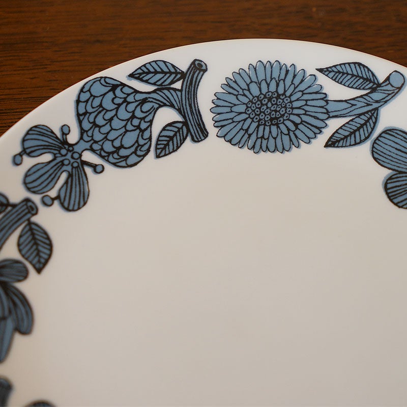 グスタフスベリ Gustavsberg ブルーアスター BLUE ASTER プレート 22cm