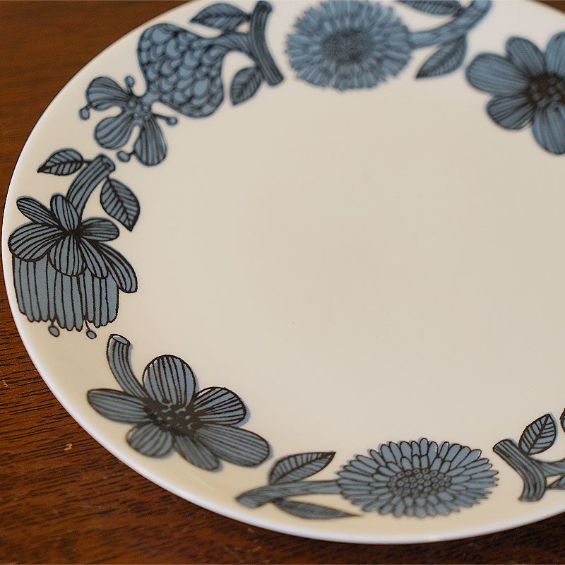 グスタフスベリ Gustavsberg ブルーアスター BLUE ASTER プレート 22cm 復刻版 スウェーデン製 プレート 皿 おしゃれ ミッドセンチュリー