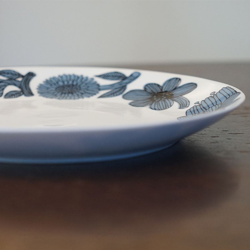 グスタフスベリ Gustavsberg ブルーアスター BLUE ASTER プレート 22cm 復刻版 スウェーデン製 プレート 皿 おしゃれ ミッドセンチュリー