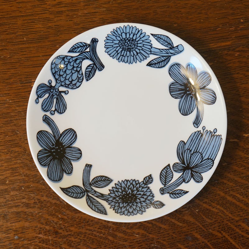 グスタフスベリ Gustavsberg ブルーアスター BLUE ASTER プレート 18cm 復刻版 スウェーデン製 プレート 皿 おしゃれ ミッドセンチュリー