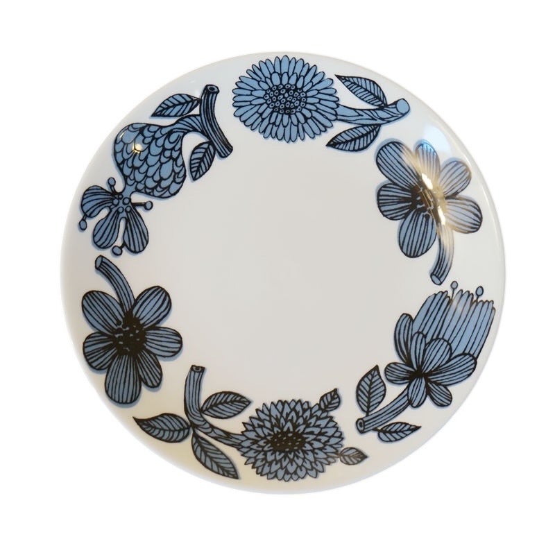 グスタフスベリ Gustavsberg ブルーアスター BLUE ASTER プレート 18cm 復刻版 スウェーデン製 プレート 皿 おしゃれ ミッドセンチュリー