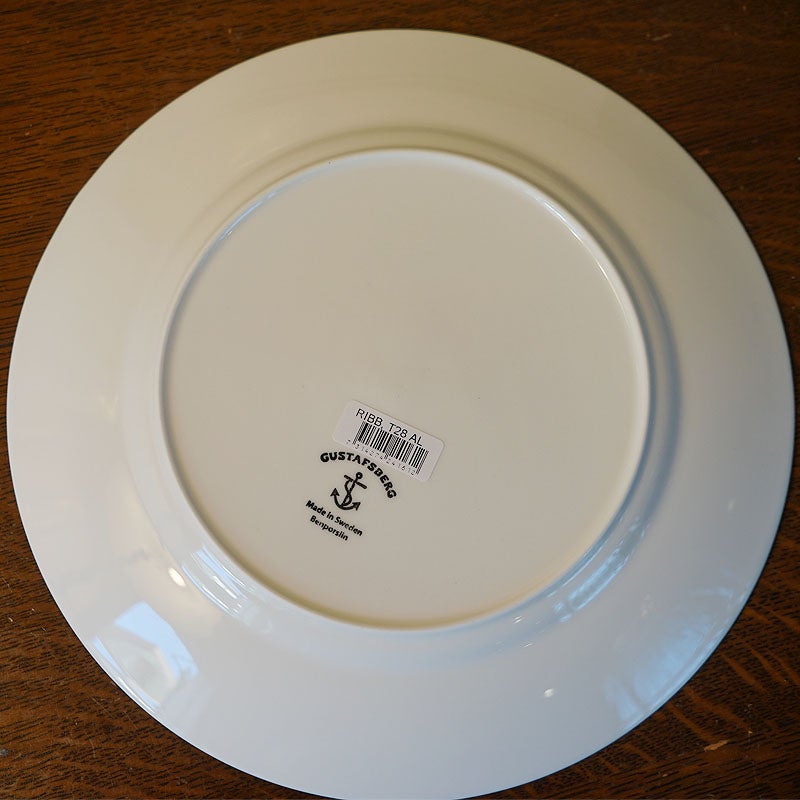 グスタフスベリ Gustavsberg スピサリブ Spisa Ribb プレート 28cm 復刻版 スウェーデン製 プレート 皿 おしゃれ ミッドセンチュリー