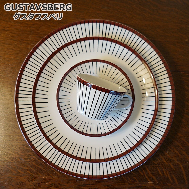 グスタフスベリ Gustavsberg スピサリブ Spisa Ribb プレート 22cm 復刻版 スウェーデン製 プレート 皿 おしゃれ ミッドセンチュリー