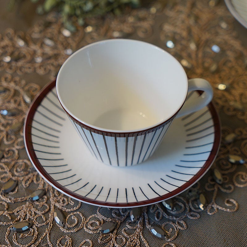 グスタフスベリ Gustavsberg スピサリブ Spisa Ribb コーヒーカップ＆ソーサー 復刻版 スウェーデン製 プレート 皿 おしゃれ ミッドセンチュリー