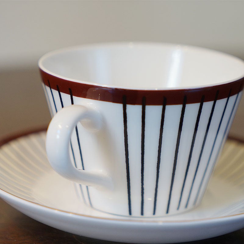 グスタフスベリ Gustavsberg スピサリブ Spisa Ribb コーヒーカップ＆ソーサー 復刻版 スウェーデン製 プレート 皿 おしゃれ ミッドセンチュリー