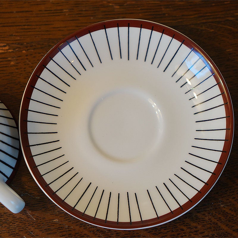 グスタフスベリ Gustavsberg スピサリブ Spisa Ribb コーヒーカップ＆ソーサー 復刻版 スウェーデン製 プレート 皿 おしゃれ ミッドセンチュリー