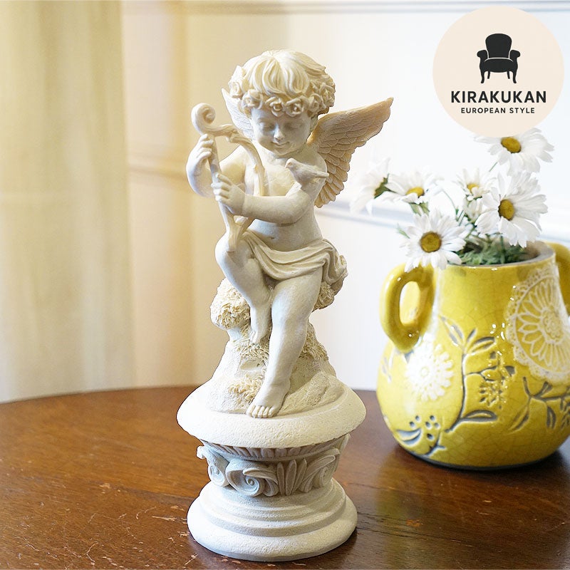 天使雑貨 小鳥エンジェル Bタイプ 楽器 天使 置物 可愛い天使 輸入雑貨 インテリア雑貨 輸入雑貨 おしゃれ 雑貨