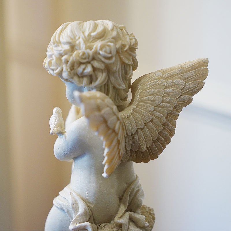 天使雑貨 小鳥エンジェル Bタイプ 楽器 天使 置物 可愛い天使 輸入雑貨 インテリア雑貨 輸入雑貨 おしゃれ 雑貨