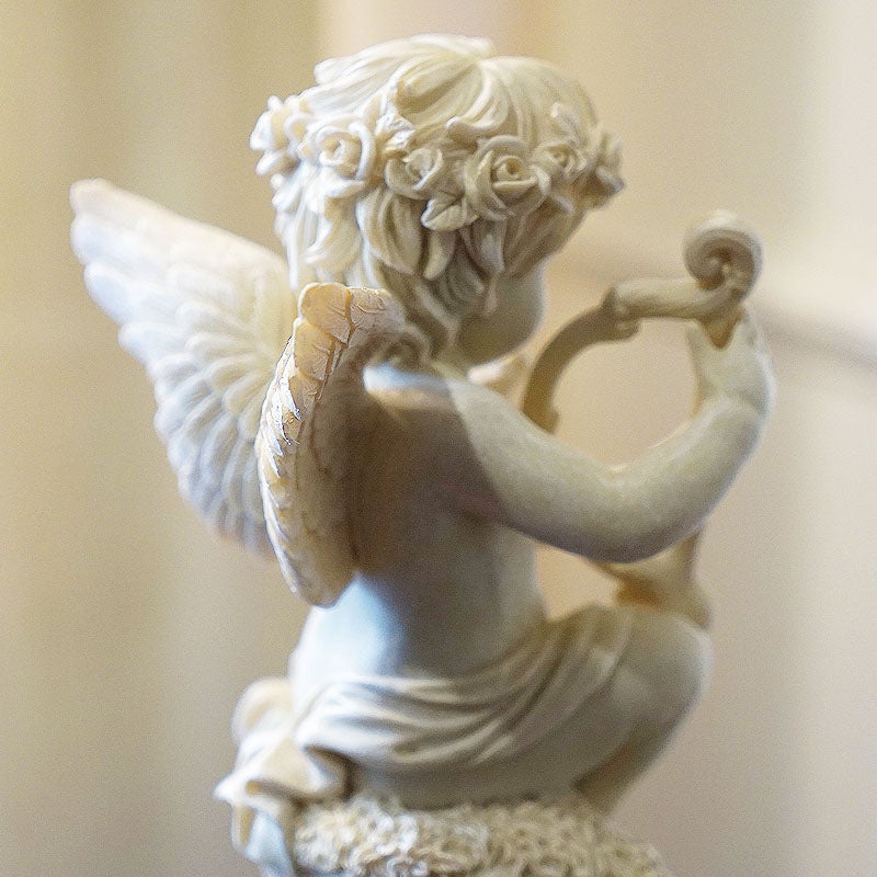 天使雑貨 小鳥エンジェル Bタイプ 楽器 天使 置物 可愛い天使 輸入雑貨 インテリア雑貨 輸入雑貨 おしゃれ 雑貨