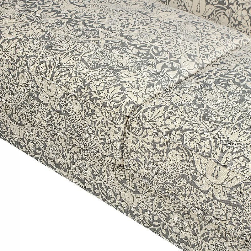 ジェニファーテイラー 3人掛けソファ 布 いちご泥棒柄 ピュアモリス風 Elaine エレイン モリス Morris