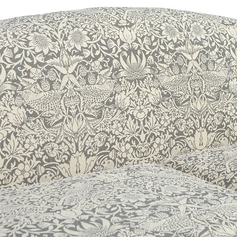 ジェニファーテイラー 3人掛けソファ 布 いちご泥棒柄 ピュアモリス風 Elaine エレイン モリス Morris