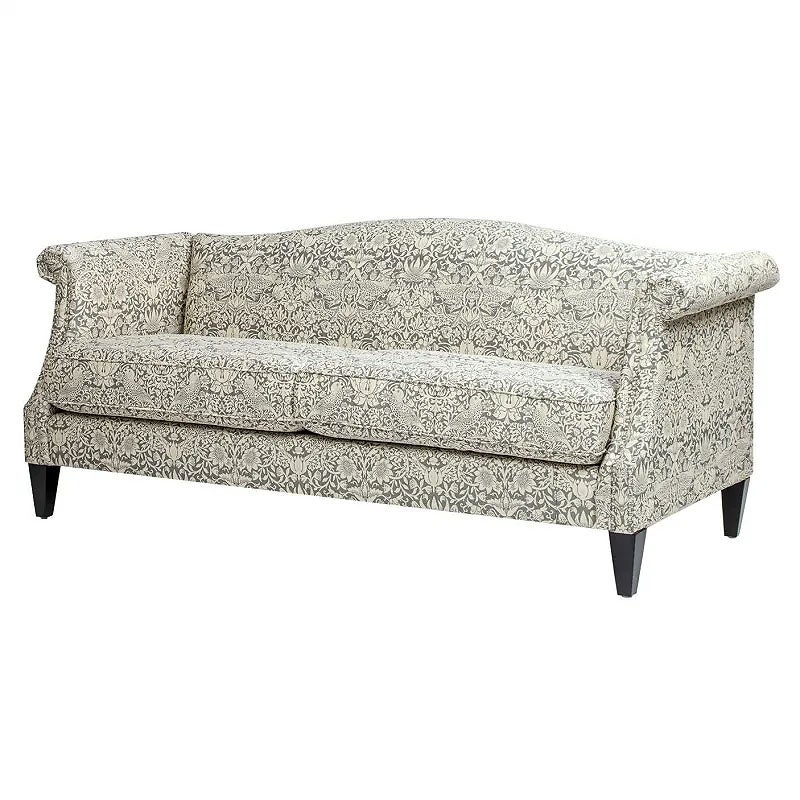 ジェニファーテイラー 3人掛けソファ 布 いちご泥棒柄 ピュアモリス風 Elaine エレイン モリス Morris