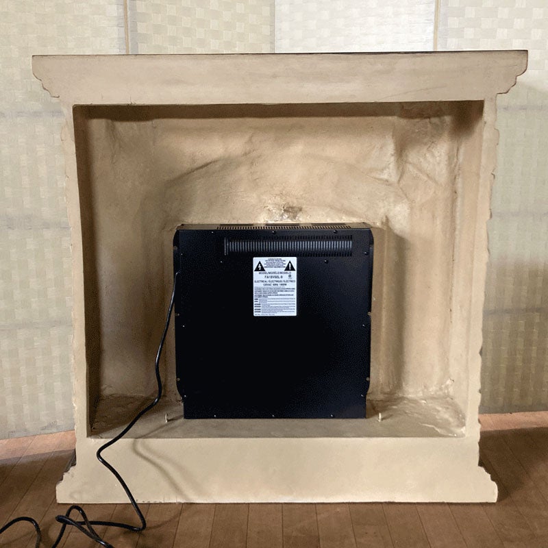 電気式暖炉 ロイドグランデ パイオニアII ブラウンストーン 18インチ