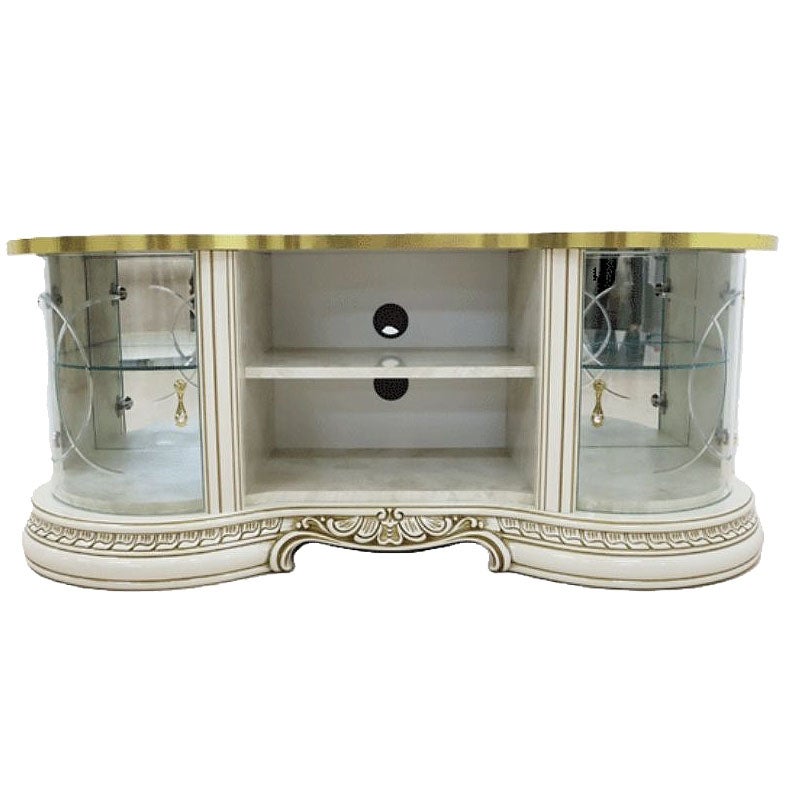 イタリア家具 LEONARD レオナルド TVボード テレビボード 140 木製 アンティーク クラシック家具