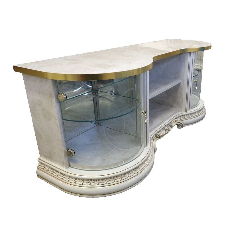 イタリア家具 LEONARD レオナルド TVボード テレビボード 140 木製 アンティーク クラシック家具