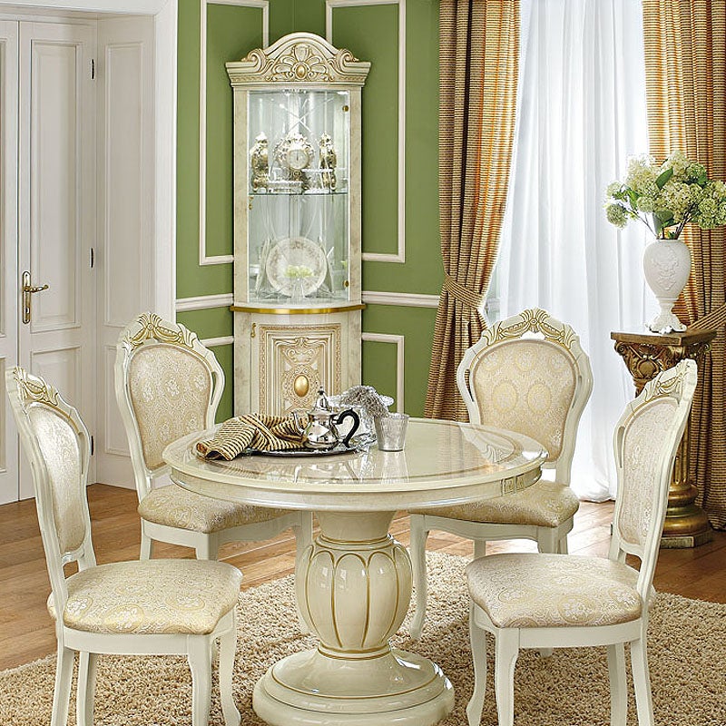 イタリア家具 LEONARD レオナルド コーナーキャビネット 家具 白家具 サイドボード アンティーク