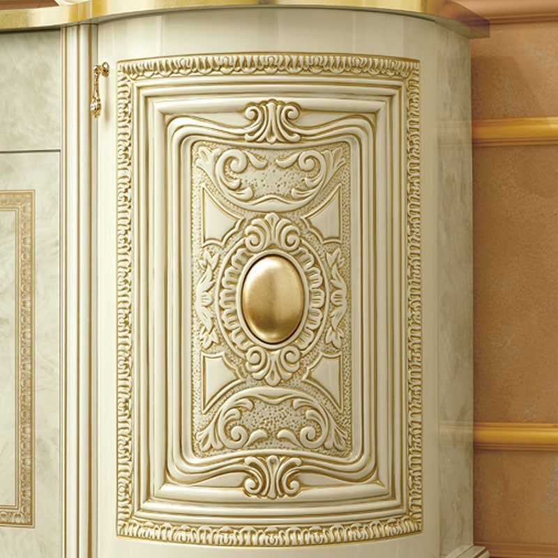 イタリア家具 LEONARD レオナルド サイドボード ホワイト 135cm 白家具 サイドボード アンティーク