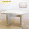 イタリア家具 LEONARD レオナルド ダイニングテーブル 149 木製 白家具 クラシック家具 ヨーロッパ家具