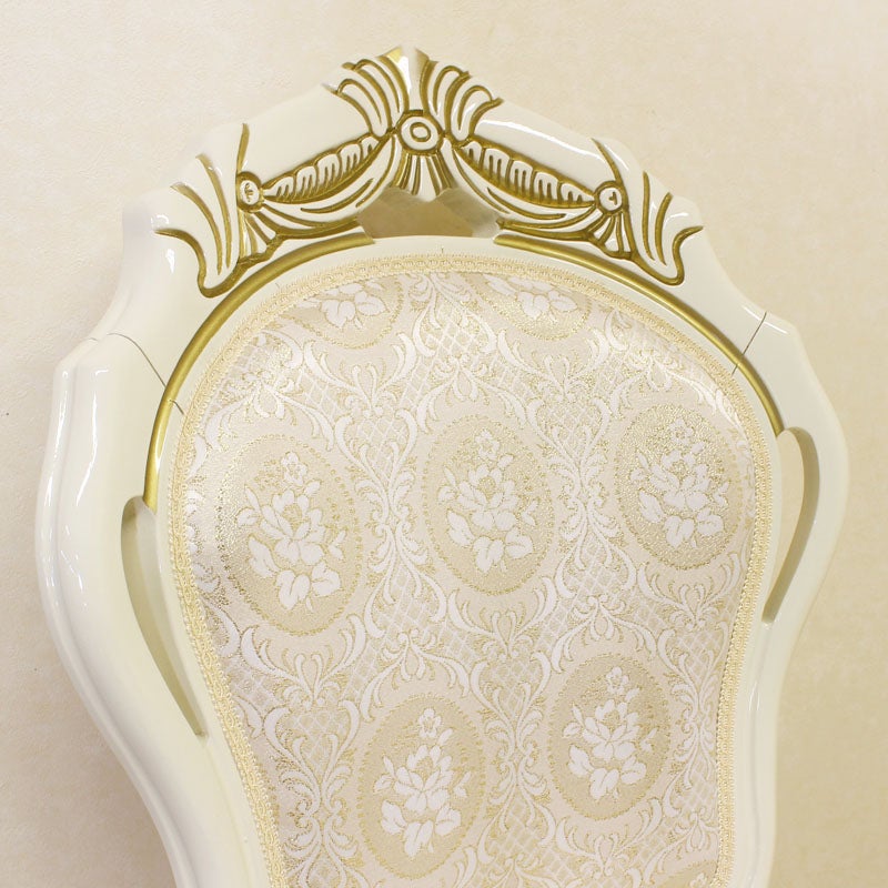 イタリア家具 LEONARD レオナルド ダイニング5点セット テーブル110 伸長式 白家具