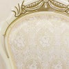 イタリア家具 LEONARD レオナルド ダイニング5点セット テーブル186 伸長式 白家具