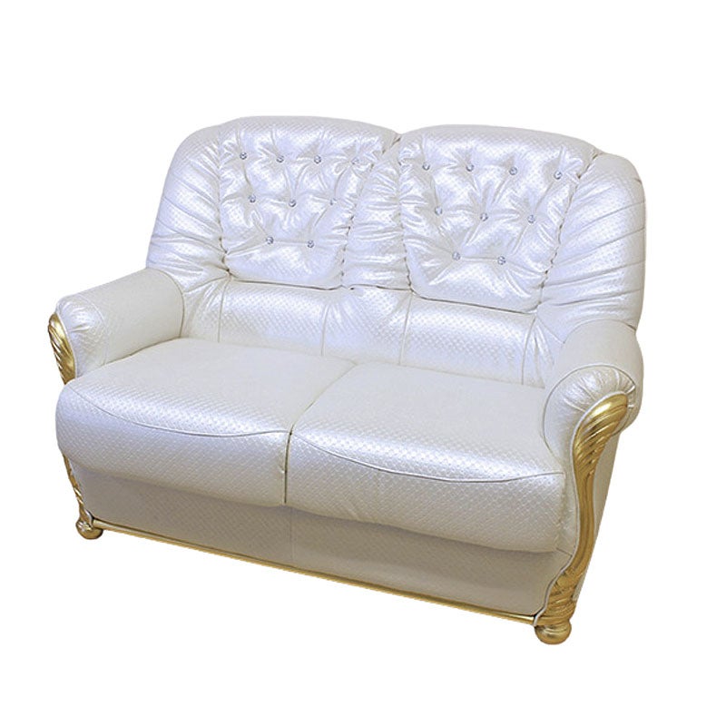 イタリア家具 LEONARD レオナルド 2人掛けソファー おしゃれ 木製 アンティーク クラシック家具