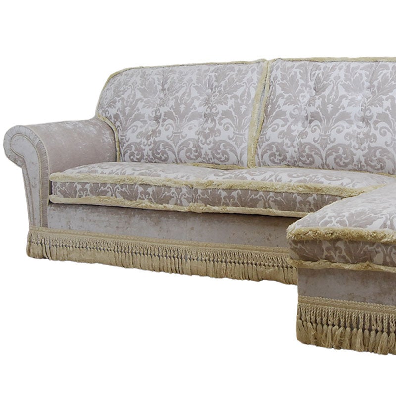 イタリア家具 SOFAシリーズ コーナーソファー 右角 おしゃれ 木製 アンティーク クラシック家具 ヨーロッパ家具