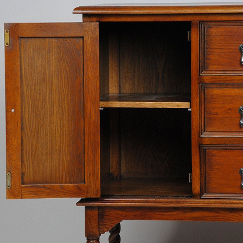 アンティーク サイドボード キャビネット120 収納チェスト おしゃれ 収納家具 リプロダクト家具 アンティーク家具