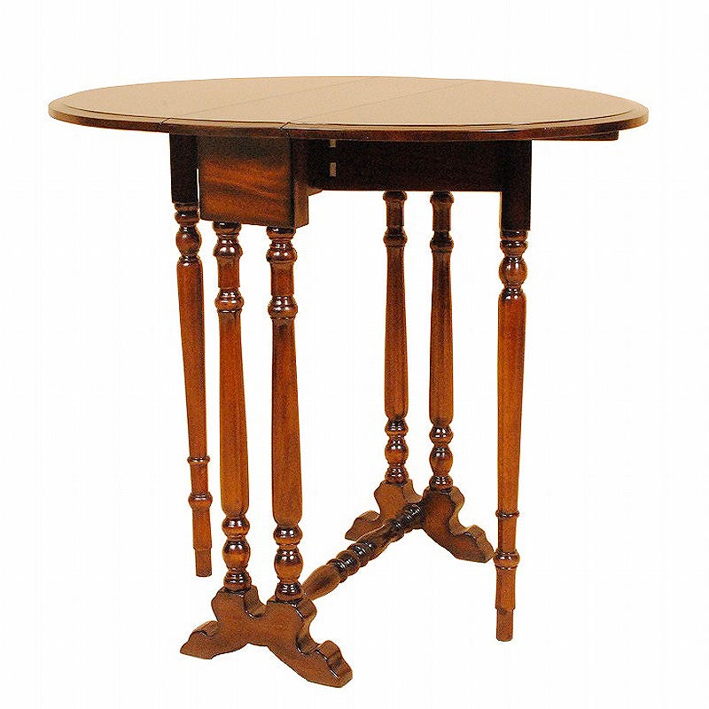 フラップ コーヒーテーブル 木製 伸長式 Malina Cassili マリナカッシーリ マホガニー材 アンティーク家具 おしゃれ 家具