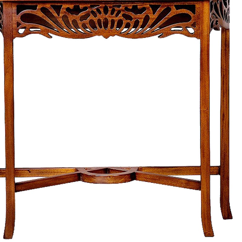 コンソールテーブル 80 アンティーク 玄関 マホガニー材 アンティーク家具 おしゃれ 家具