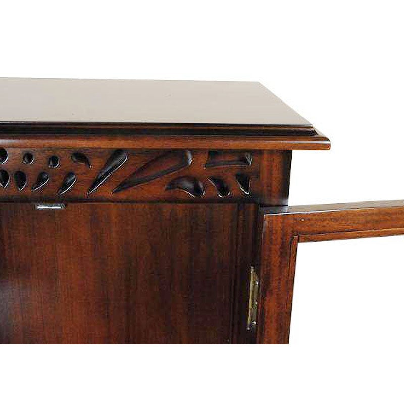 ブックケース 木製 アンティーク 本棚 扉付 60cm マホガニー材 アンティーク家具 おしゃれ 家具