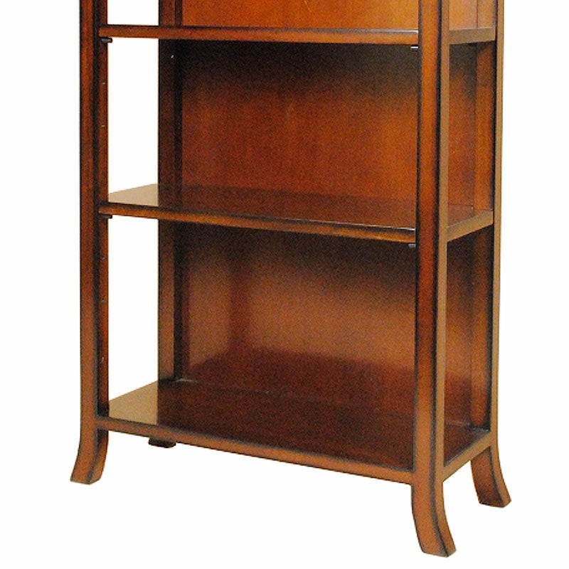 オープンシェルフ 木製 アンティーク 本棚 60cm マホガニー材 アンティーク家具 おしゃれ 家具