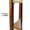 オープンシェルフ 木製 アンティーク 本棚 60cm マホガニー材 アンティーク家具 おしゃれ 家具