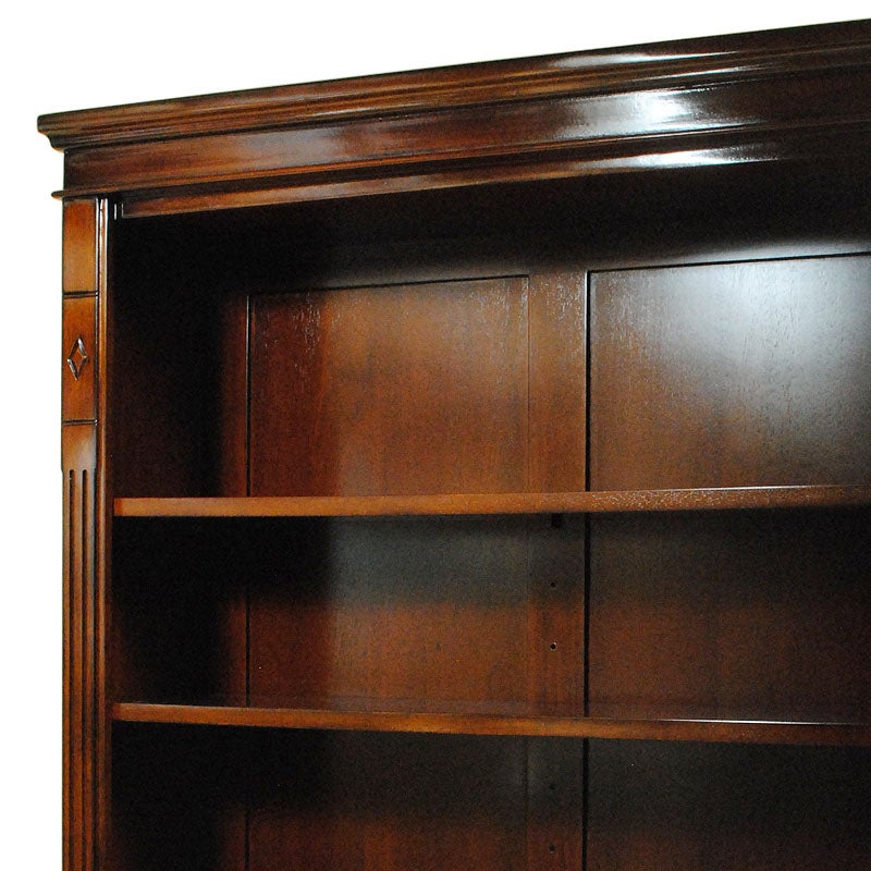 オープンシェルフ アンティーク 木製 本棚 90cm マホガニー材 アンティーク家具 おしゃれ 家具