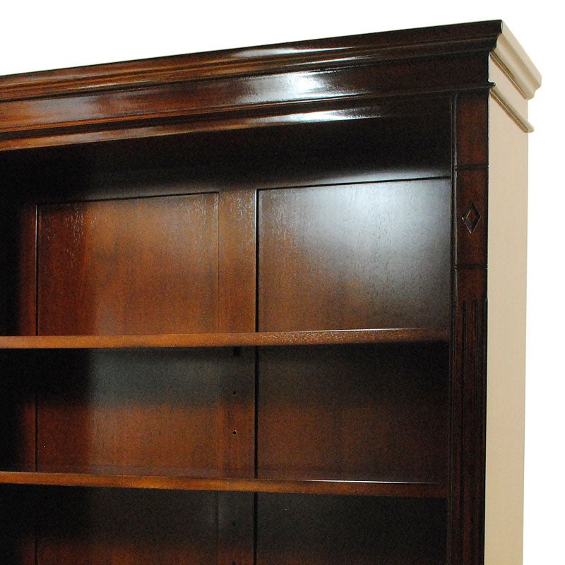 オープンシェルフ アンティーク 木製 本棚 90cm マホガニー材 アンティーク家具 おしゃれ 家具