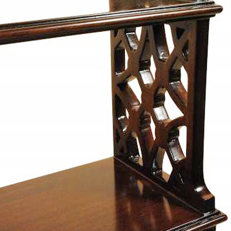 オープンシェルフ アンティーク 木製 本棚 86cm オープンラック マホガニー材 アンティーク家具 おしゃれ 家具