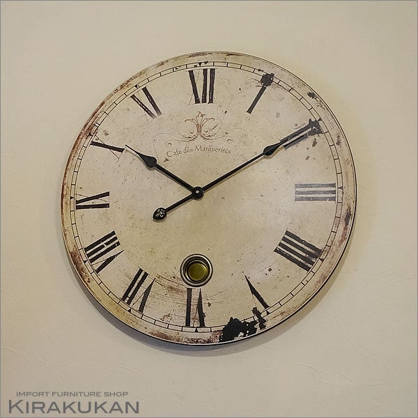 コベントガーデン カフェ ラージクロック 壁掛け時計 インテリア 雑貨 アンティーク 壁掛け アンティーク雑貨