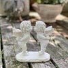 エンジェル 置物 エンジェル エンジェルキッス 天使 置物 おしゃれ 天使雑貨 天使 オブジェ エンジェル 置物 エンゼル 輸入雑貨