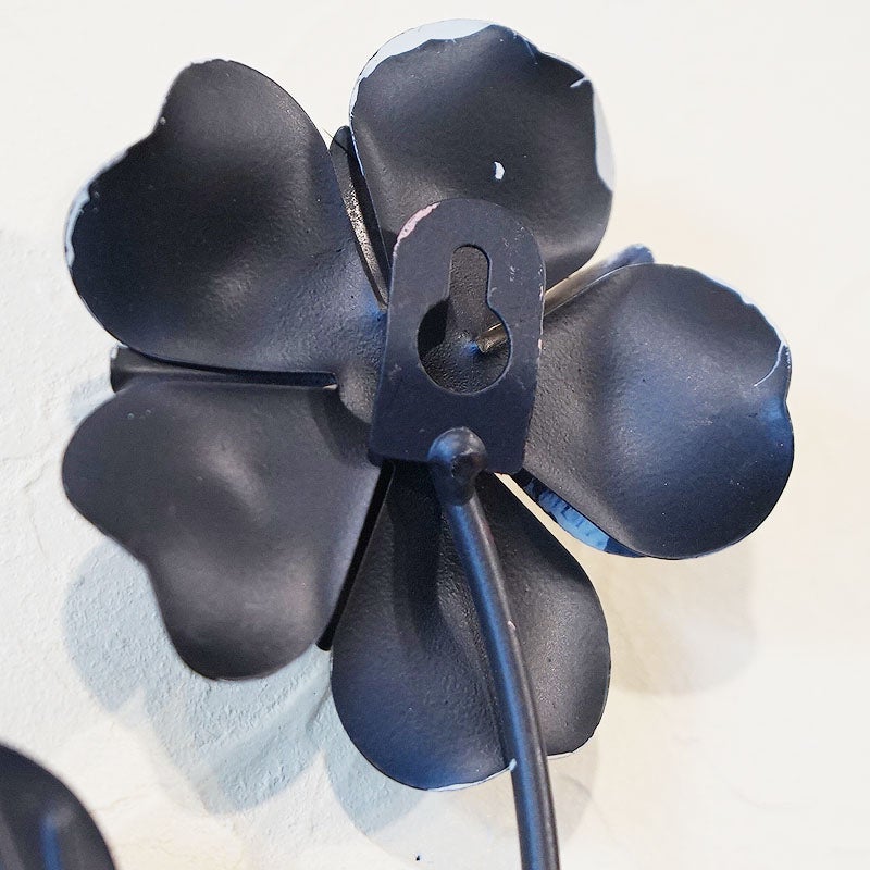 壁飾り アイアン 壁掛け インテリア雑貨 花 フラワー ウォールデコ 飾り アイアン 輸入雑貨