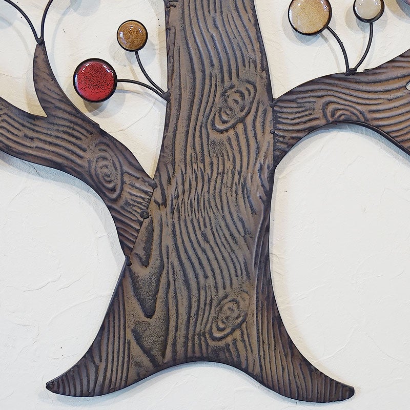 壁飾り アイアン 壁掛け インテリア雑貨 バード＆ツリー 鳥＆木 ウォールデコ 飾り アイアン 輸入雑貨