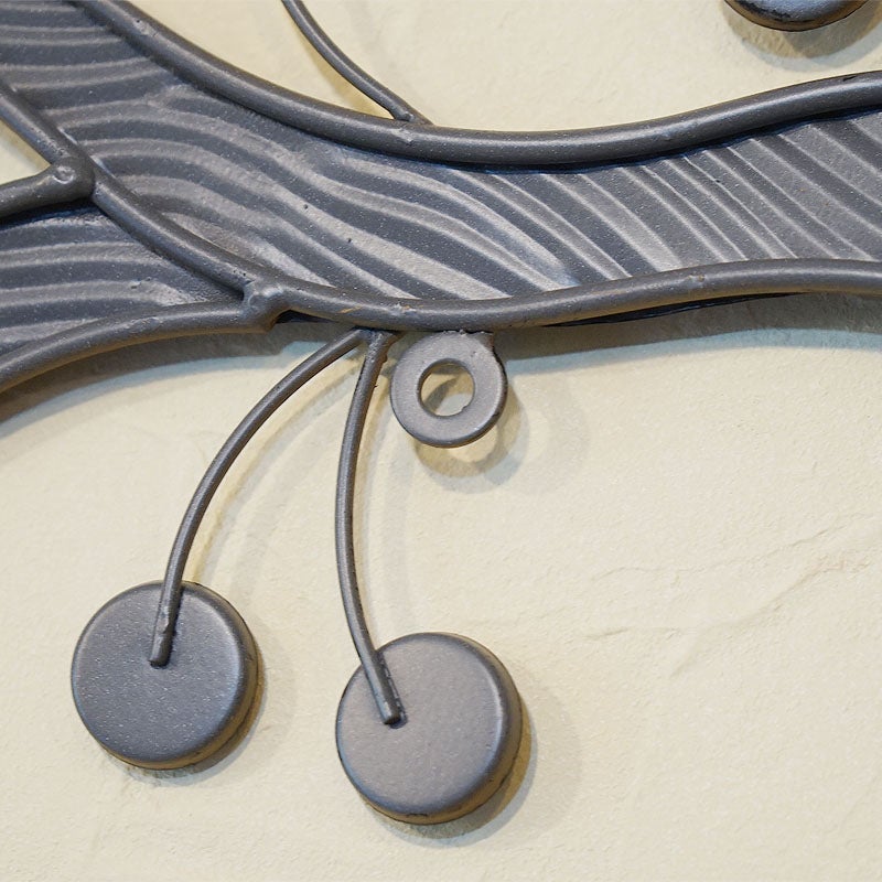 壁飾り アイアン 壁掛け インテリア雑貨 バード＆ツリー 鳥＆木 ウォールデコ 飾り アイアン 輸入雑貨