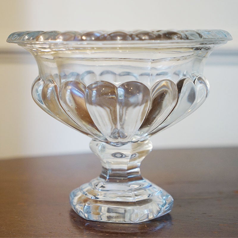 鉢カバー ガラス クリア プランターカバー アンティーク風 ハンドメイド フラワーベース ガーデニング ガラス プランター ガラス 花瓶