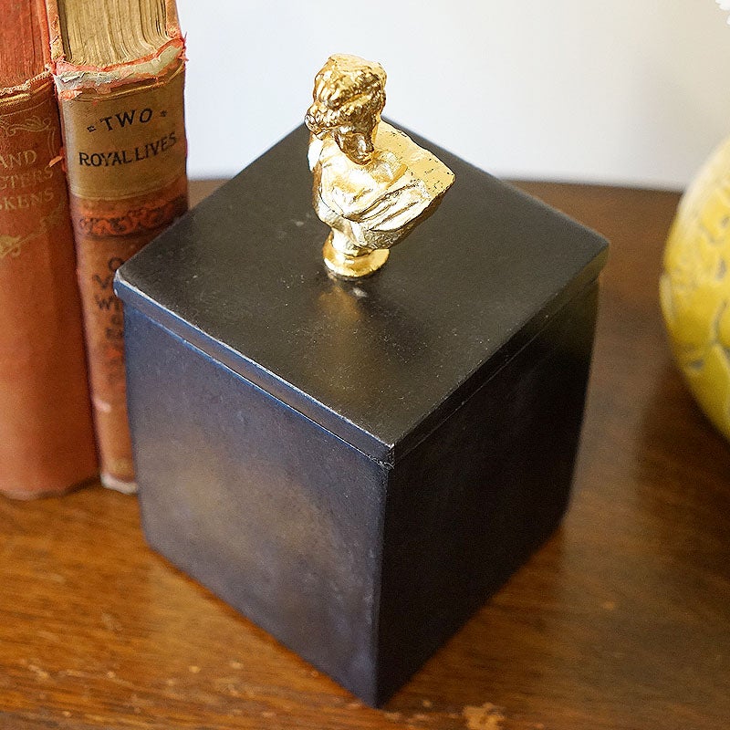 小物入れ ふた付き オブジェ 置物 大理石製 マーブル アンティーク 雑貨 オブジェ 輸入雑貨 インテリア 雑貨