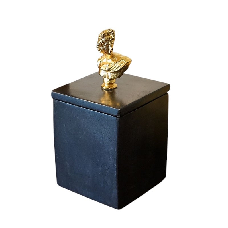 小物入れ ふた付き オブジェ 置物 大理石製 マーブル アンティーク 雑貨 オブジェ 輸入雑貨 インテリア 雑貨