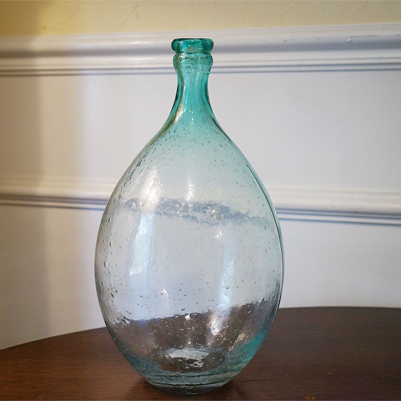 フラワーベース 花瓶 ガラス Vase ハンドメイド 花瓶 フラワーベース ガラス 花瓶 おしゃれ 民芸調 インテリア 雑貨