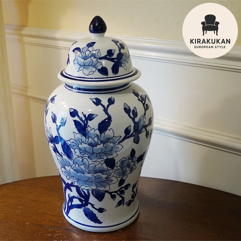 フラワーベース 花瓶 陶器 Vase 大壺 装飾壺 オブジェ 置物 花瓶