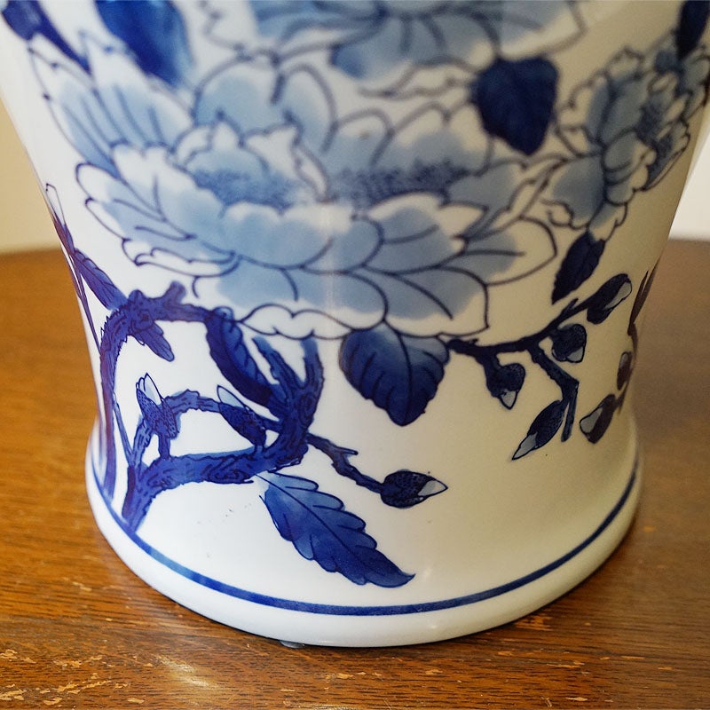 フラワーベース 花瓶 陶器 Vase 大壺 装飾壺 オブジェ 置物 花瓶