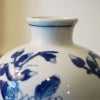 フラワーベース 花瓶 陶器 Vase オブジェ 置物 花瓶 おしゃれ 民芸調 インテリア 雑貨