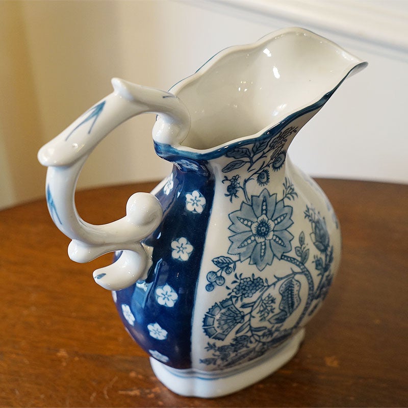 水差し フラワーベース 花瓶 陶器 Vase オブジェ 置物 花瓶 おしゃれ 民芸調 インテリア 雑貨