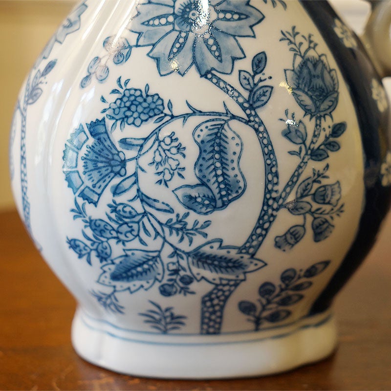 水差し フラワーベース 花瓶 陶器 Vase オブジェ 置物 花瓶 おしゃれ 民芸調 インテリア 雑貨